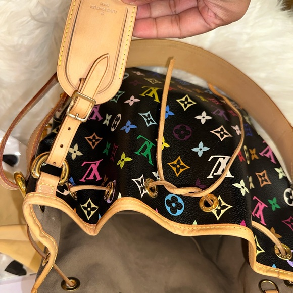 💎Authentic 💎✨ Louis Vuitton Noe Takahashu Murakami  Multicolore black monogram - Picture 11 of 12